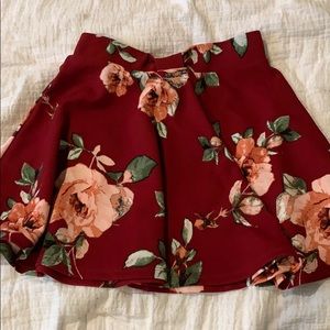 Girls never used flower skirt!